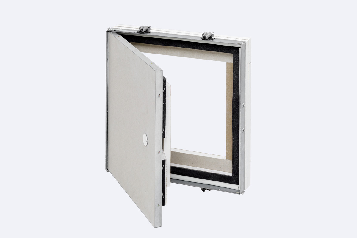AluSpeed® Safe 30 and 90 access door smoke-tight, for one side cladding shaft walls and solid walls