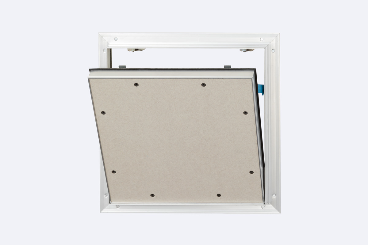 Alumatic-W EI30 access panel for installation in shaft wall systems / installation shaft walls / facing shells